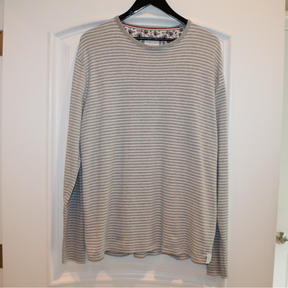 Denim & Flower striped shirt (men’s XL)